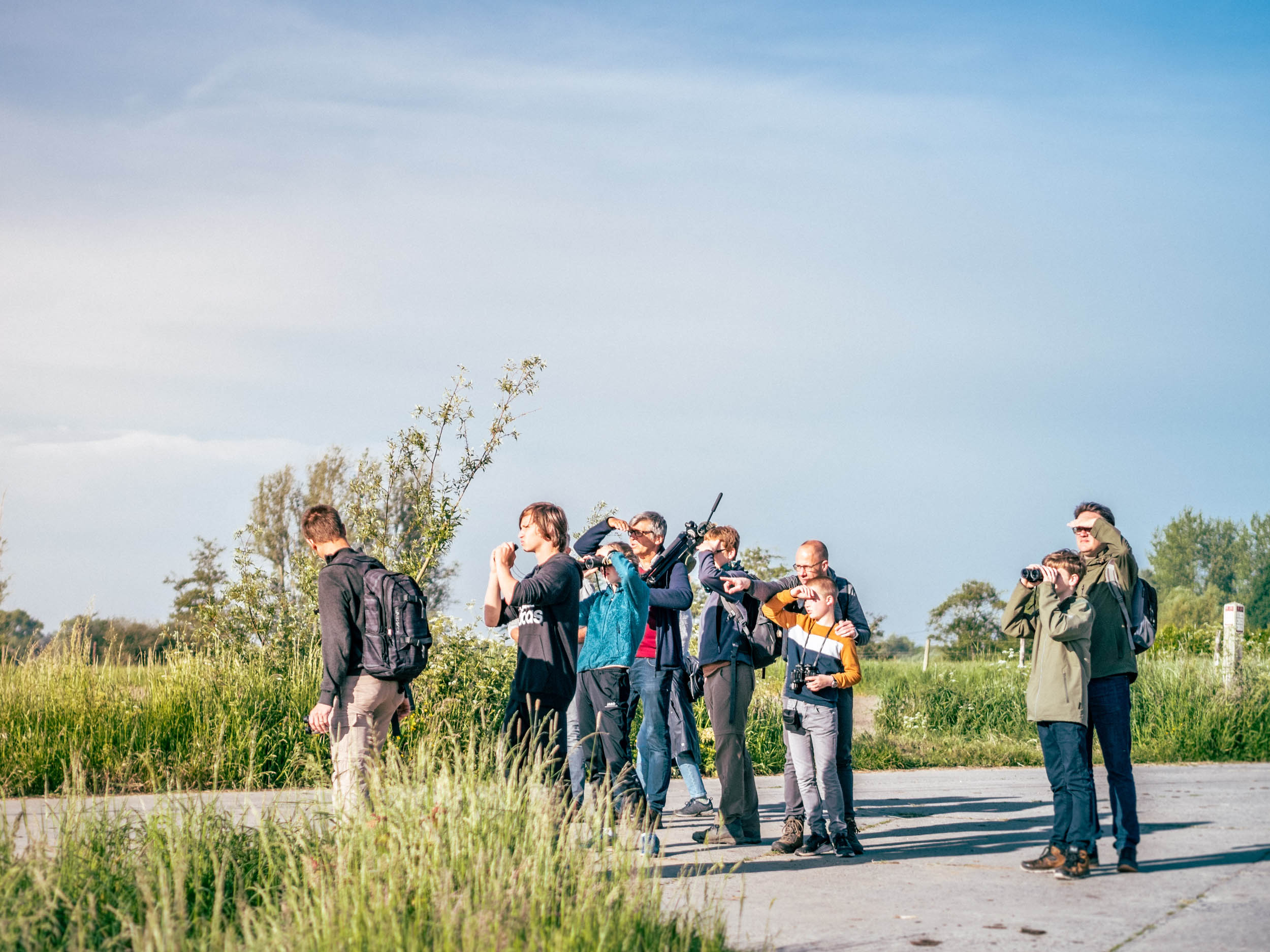 Reportage: Early Bird hike / © Bert Blondeel - for Natuurpunt Dendermonding