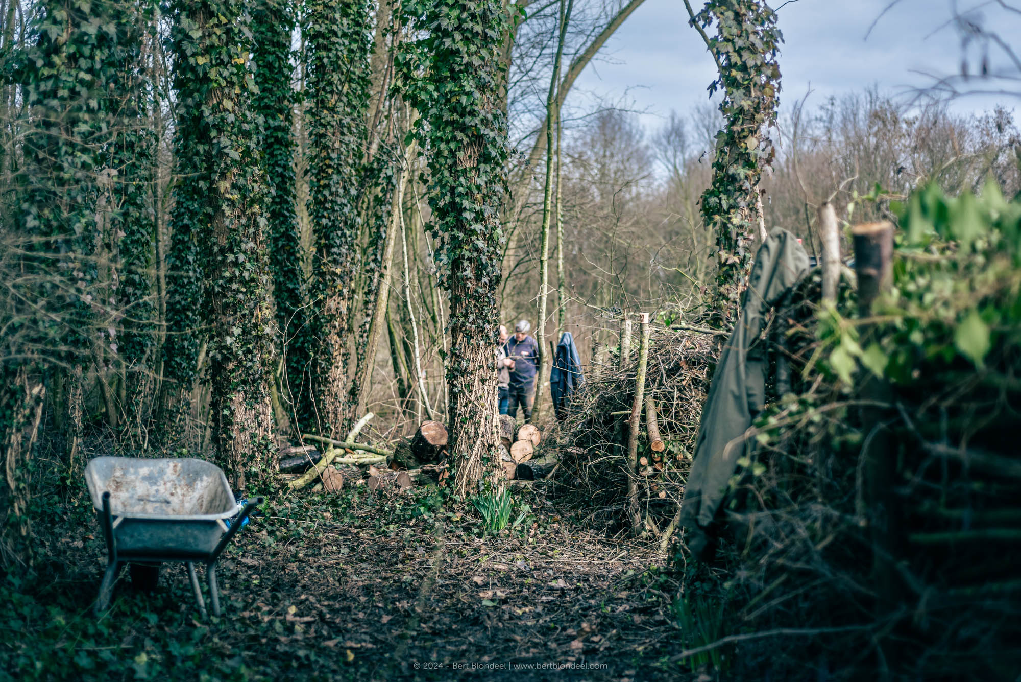 Reportage: Natuurpunt volunteers, working in the Padde- and Porrebeek valley / © Bert Blondeel - for Natuurpunt Dendermonding