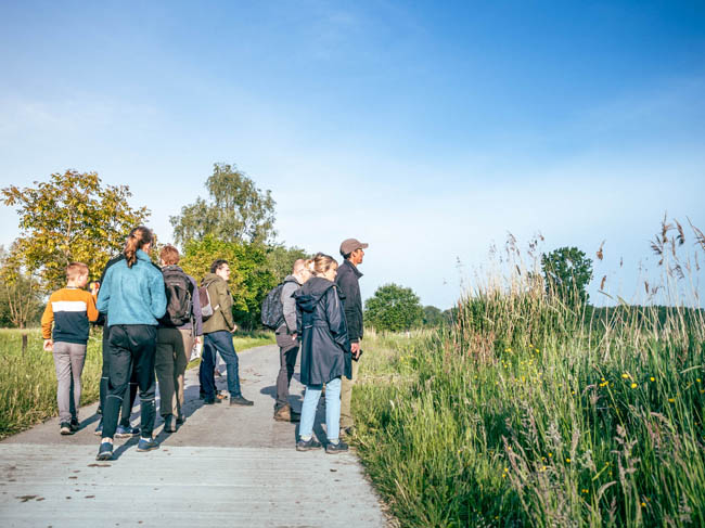 Reportage: Early Bird hike / © Bert Blondeel - for Natuurpunt Dendermonding