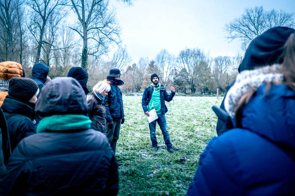 Reportage: Natuurpunt winter hike in the Padde- and Porrebeek valley / © Bert Blondeel - for Natuurpunt Dendermonding