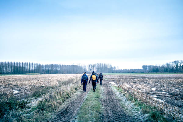 Reportage: Natuurpunt winter hike in the Padde- and Porrebeek valley / © Bert Blondeel - for Natuurpunt Dendermonding