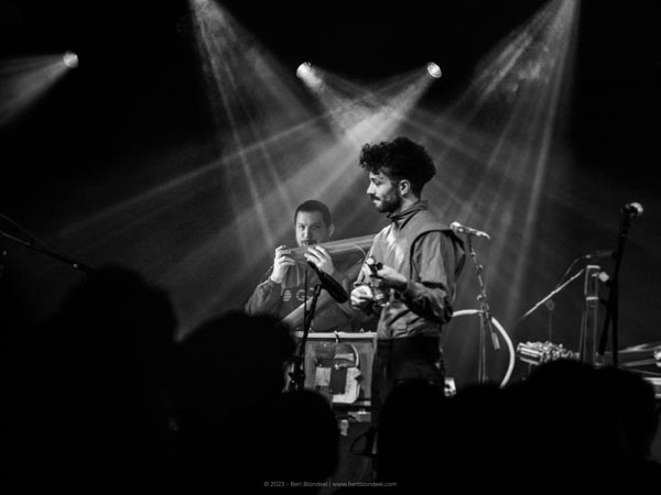 Concert: Schroothoop performing in Ancienne Belgique during Label Night around Ghent's quality jazz label Sdban / © 2023 - Bert Blondeel