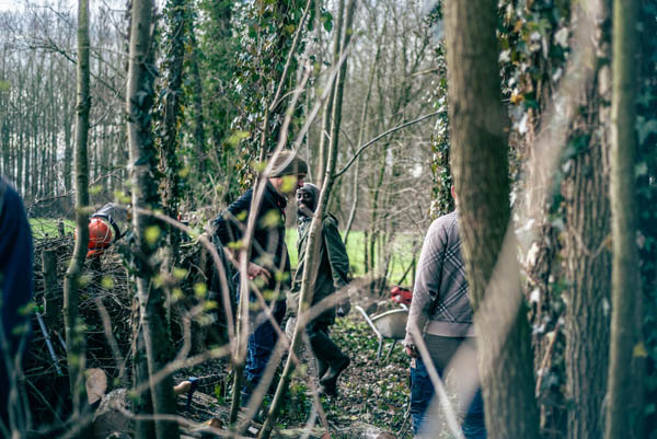 Reportage: Natuurpunt volunteers, working in the Padde- and Porrebeek valley / © Bert Blondeel - for Natuurpunt Dendermonding