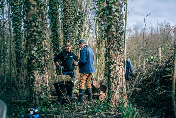 Reportage: Natuurpunt volunteers, working in the Padde- and Porrebeek valley / © Bert Blondeel - for Natuurpunt Dendermonding